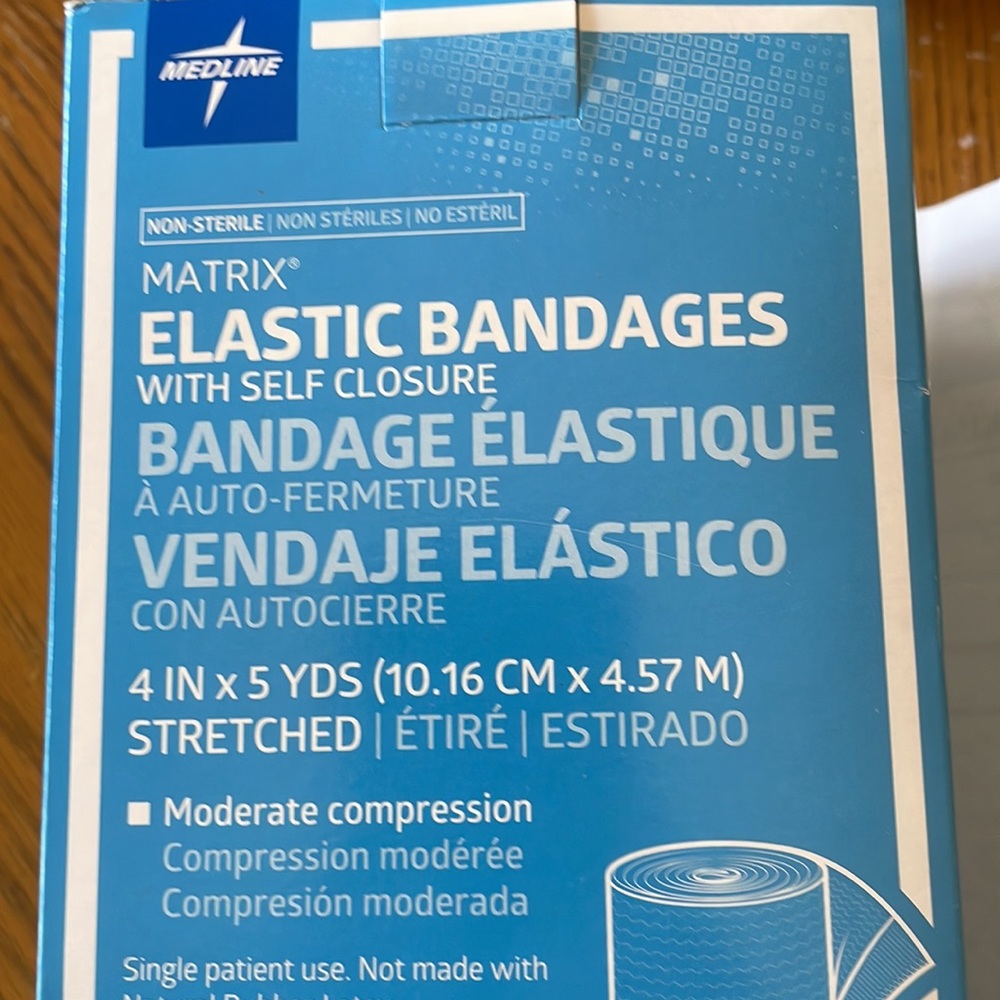 Medline Elastic Bandages with Self Closure